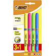 BIC Marking Highlighter Grip Fosforlu Kalem Kark Renk 3+1`li Blister