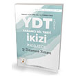 2023 YDT kizi ngilizce 2 Deneme Snav Pelikan Yaynevi