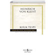 Krk Testi (Ciltli) Heinrich von Kleist  Bankas Kltr Yaynlar