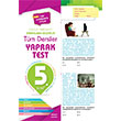 5. Snf Tm Dersler Yaprak Test Element Yaynlar