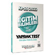 2022 KPSS Eitim Bilimleri Geliim Psikolojisi Yaprak Test ek Kopart Yediiklim Yaynlar