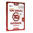 TYT Matematik Soru Analizli 10 Art 1 Deneme Puan Yaynlar