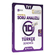 TYT Trke Soru Analizli 10+1 Deneme Puan Yaynlar