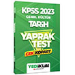 2023 KPSS Genel Kltr Tarih ek Kopart Yaprak Test Yediiklim Yaynlar