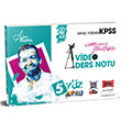 2023 KPSS 5Yz Trke Video Ders Notlar Yarg Yaynlar