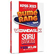 2023 KPSS Vatandalk Bumerang Soru Bankas Yediiklim Yaynlar