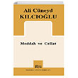 Meddah ve Cellat Ali Cneyd Klcolu Mitos Boyut Yaynlar