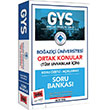 GYS Boazii niversitesi Grevde Ykselme ve Unvan Deiikliine Ynelik Ortak Konular (Tm Unvanlar in) Konu zetli Aklamala Soru Bankas Yarg Yaynlar
