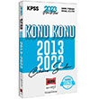 2023 KPSS Genel Yetenek Genel Kltr 2013-2022 Konu Konu km Sorular ve zmleri Yarg Yaynlar