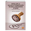 Reklam ve Halkla likilerin Marka Deerine Etkisi zal Karadeniz Nobel Bilimsel Eserler