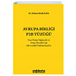 Avrupa Birlii P2B Tz Mehmet Bedii Kaya On ki Levha Yaynlar