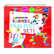 ocuklar in Elenceli Faaliyet Seti Krmz Kitap 5 Ya zeri Parlt Yaynclk