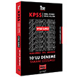 2022 KPSS GY GK 10 SUZ Olmaz Tamam zml 10 lu Deneme Yarg Yaynlar