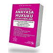 Anayasa Hukuku Uygulamalar Filiz Kitabevi