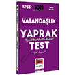 2023 KPSS Vatandalk ek Kopart Yaprak Test Yarg Yaynlar 
