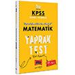 2022 KPSS Lisans GY Matematik Yaprak Test Yarg Yaynlar