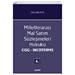 Milletleraras Mal Satm Szlemeleri Hukuku CISG Incoterms Zafer Zeytin Sekin Yaynclk