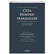 Ceza Hukuku Makaleleri Sekin Yaynclk