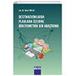 Dentinasyonlarda Planlama zerine Bibliyometrik Bir Aratrma Detay Yaynclk