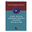 Kasb - Hunar Leksemalarining Yasalish Masalalar Kesit Yaynlar