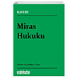 Miras Hukuku Hseyin Hatemi On ki Levha Yaynclk