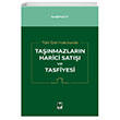 Tanmazlarn Harici Sat ve Tasfiyesi smail Macit Adalet Yaynevi