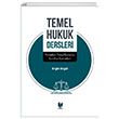 Temel Hukuk Dersleri Ergin Ergl Adalet Yaynevi