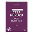 Ceza Hukuku zel Hkmler Cilt II Mustafa zen Adalet Yaynevi