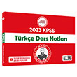 2023 KPSS Trke Ders Notlar Hangi KPSS