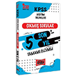 KPSS Eitim Bilimleri Tamam zml Son 5 Yl km Sorular Yarg Yaynlar