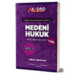 2023 KPSS A Grubu Medeni Hukuk Konu Anlatm 8. Bask A Kadro Yaynlar