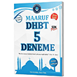 DHBT Tm Adaylar Maaruf 5 Deneme zml Mihrap Yaynlar