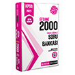 2023 KPSS Eitim Bilimleri Tamam zml Efsane 2000 Soru Bankas Pegem Yaynlar