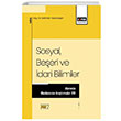 Sosyal Beeri Ve dari Bilimler Alannda Uluslararas Aratrmalar XIV Mehmet Ycenuren Eitim Yaynevi