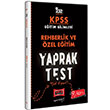 2022 KPSS Eitim Bilimleri Rehberlik ve zel Eitim Yaprak Test Yarg Yaynlar