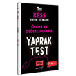 2022 KPSS Eitim Bilimleri lme ve Deerlendirme Yaprak Test Yarg Yaynlar
