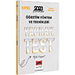 2023 KPSS Eitim Bilimleri retim Yntem ve Teknikleri Yaprak Test Yarg Yaynlar