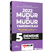 2022 MEB EKYS Mdr ve Mdr Yardmcl Tamam zml 5 Deneme Yediiklim Yaynlar