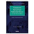 Tketicinin Korunmas Hakknda Kanun Sekin Yaynclk