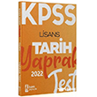 2022 KPSS Tarih Yaprak Test sem Kitap