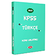 2023 KPSS Türkçe Konu Anlatımlı Data Yayınları