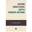 Anonim irketlerde artl Sermaye Artrm Hamide Merve Gl Adalet Yaynevi