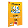 2023 KPSS Eitim Bilimleri YT PG SY TMT Tamam zml 40 Deneme Yarg Yaynlar