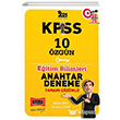 2021 KPSS Eitim Bilimleri Tamam zml 10 zgn Anahtar Deneme Yarg Yaynlar