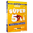 2022 KPSS Genel Yetenek Genel Kltr Tamam zml Sper 5`li Deneme Yediiklim Yaynlar