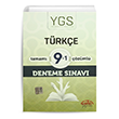 YGS Türkçe Tamamı Çözümlü 9+1 Deneme Sınavı Editör Yayınevi