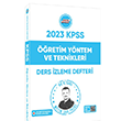 2023 KPSS Eitim Bilimleri retim Yntem ve Teknikleri Ders zleme Defteri Metin ar Hangi KPSS Yaynlar