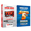 2023 KPSS Eitim Bilimleri Tamam zml Soru Bankas ve Sper 5`li Deneme Seti Yediiklim Yaynlar