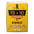 8.Snf T.C. nklap Tarihi ve Atatrklk 15x10 Deneme Kitab Sistematik Yaynlar