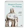 Hogr zerine Bir Mektup John Locke Say Yaynlar